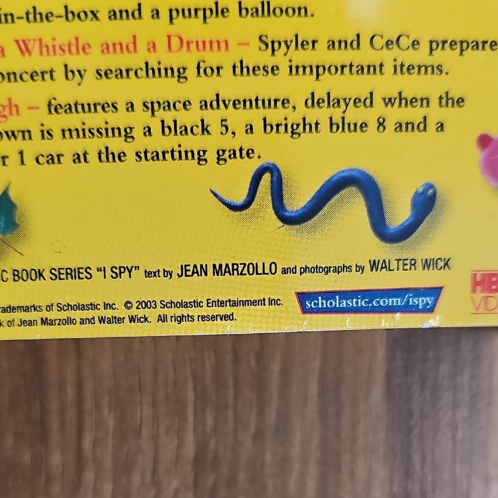 Scholastic I Spy VHS - HBO Family, Vintage - Picture 3 of 8